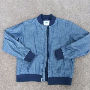 Old Navy blue bomber jacket lightweight